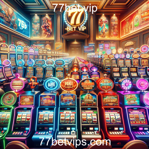 A Magia dos Caça-níqueis no 77bet VIP